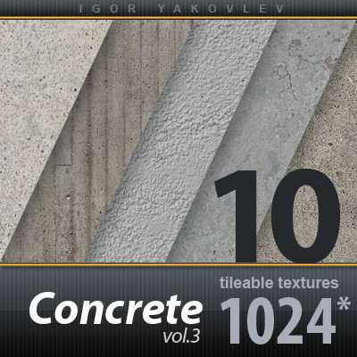 Concrete Textures 1024x1024 vol.3